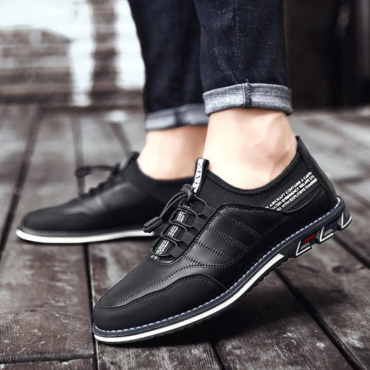 Zapatos de Vestir Casual Británicos Punta Redonda para Negocios - Image 4