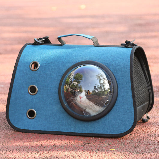 Bolsa Transportadora Plegable de Lino para Mascotas - Image 6