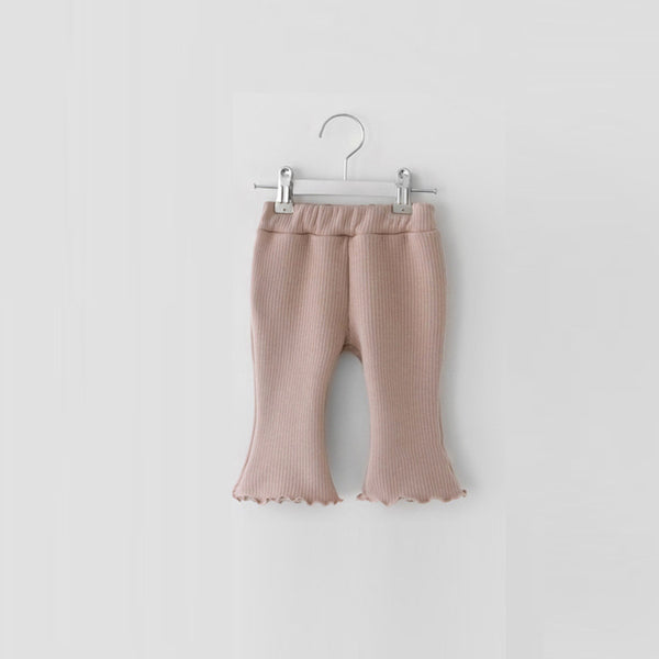 Pantalones Acampanados a Cuadros para Niñas