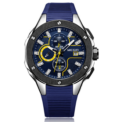 Reloj Deportivo Multifuncional con Cronómetro y Correa de Silicona - Image 3
