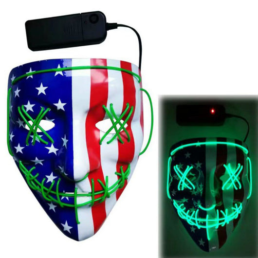 Máscara LED Iluminada para Halloween - Image 4