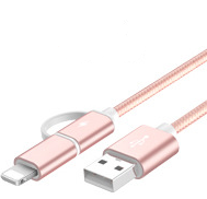 Cable Cargador Rápido 2 en 1 USB Type-C y Micro USB 100cm 2A para Huawei Mate y Honor - Image 10