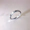 Ladies Beehive Plateado Ring Plateado half 5number