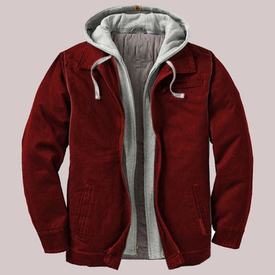 Chaqueta Acolchada Gruesa con Capucha - Colores Sólidos - Image 10