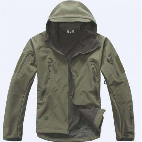 Chaqueta Táctica Shark Skin Softshell V 4.0 - Impermeable Militar con Capucha