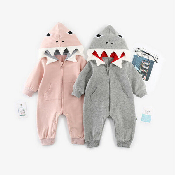 Bata con Capucha Tiburón Infantil