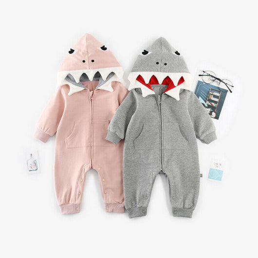 Bata con Capucha Tiburón Infantil