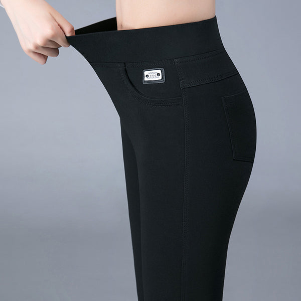 Pantalones Ajustados de Lana Polar con Efecto Mágico - Image 13
