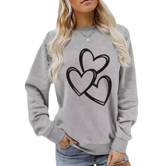 Sudadera Casual de Manga Larga para Mujer con Estampado - Image 5