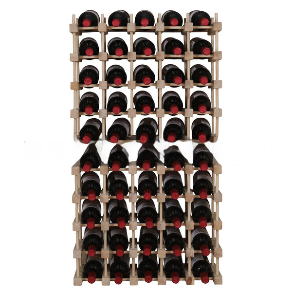 Botellero de Madera Maciza con Montaje Fácil - Almacenamiento Elegante para Múltiples Botellas - Image 5