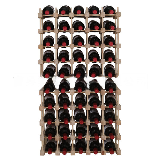 Botellero de Madera Maciza con Montaje Fácil - Almacenamiento Elegante para Múltiples Botellas - Image 5
