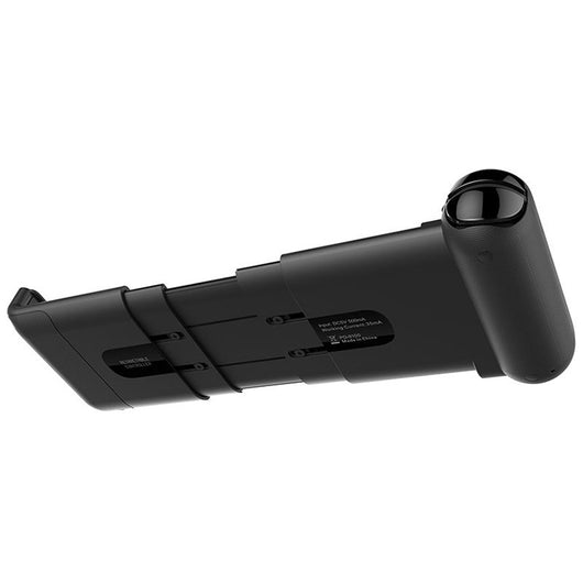 IPEGA PG-9120 wireless Bluetooth gamepad in black with a blue joystick and retractable phone holder. - Image 10