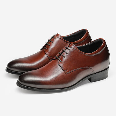 Zapatos de Cuero para Hombre con Aumento de Altura y Punta Suave - Image 14