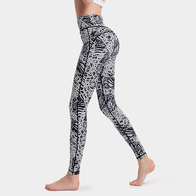 Pantalones de Yoga Estampados de Secado Rápido - Image 40