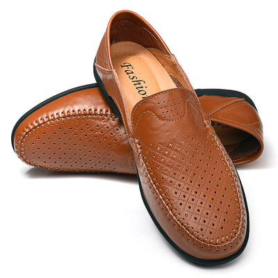 Zapatos de Cuero Perforado con Ventilación - Image 8