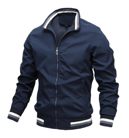 Chaqueta Deportiva de Color Sólido para Primavera y Otoño - Image 3