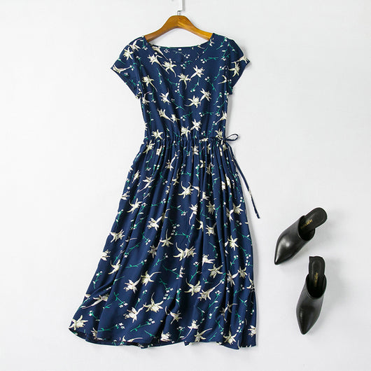 Vestido de Algodón y Seda - Image 7