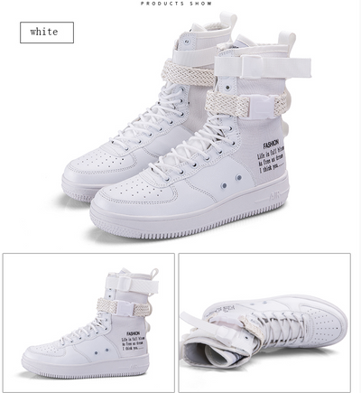 Zapatillas Altas Casuales para Parejas - Estilo Urbano Moderno - Image 10