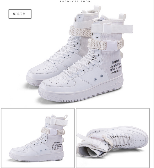 Zapatillas Altas Casuales para Parejas - Estilo Urbano Moderno - Image 10