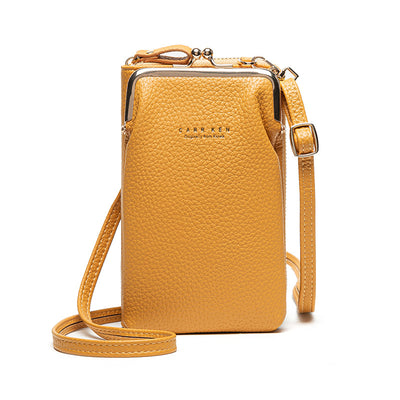 Bolso Bandolera con Patrón Lychee y Diseño Diagonal - Image 25