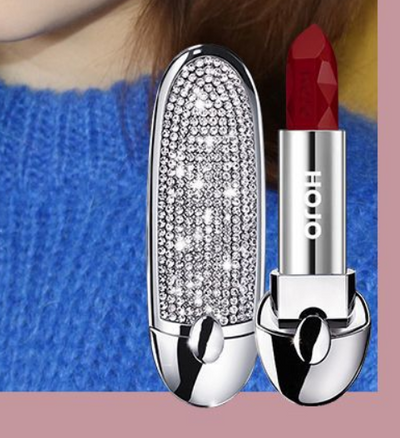 Labial Rojo Intenso HOJO Brilliant Star - Efecto Espejo Profesional - Image 3