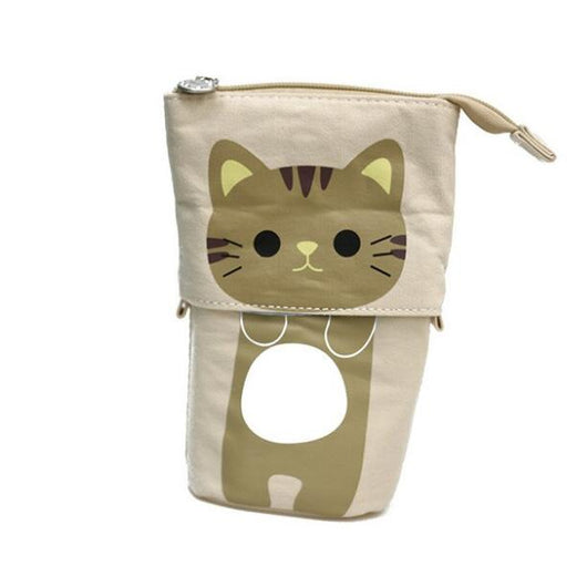 Estuche Flexible para Lápices con Diseño de Gato Adorable - Image 3