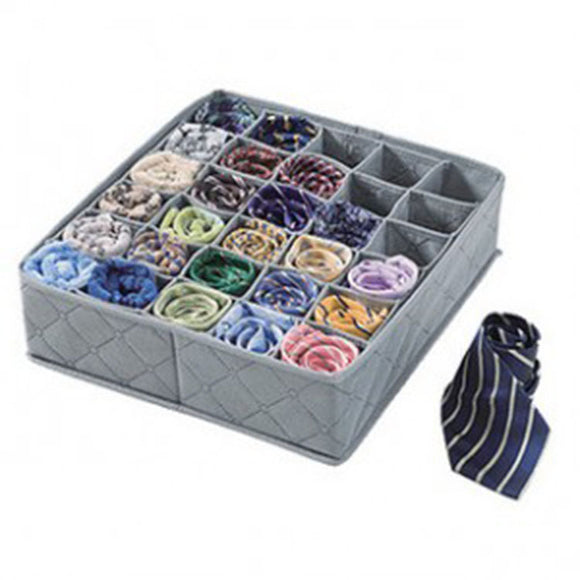 Caja Organizadora de Bambú con Carbón Activado - 30 Divisiones
