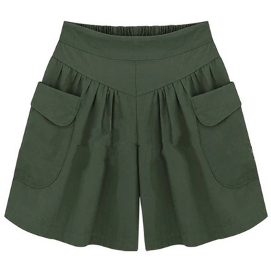 Shorts Holgados Talla Plus XL - Cintura Elástica Verano Casual