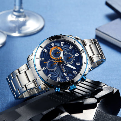 Reloj de Cuarzo en Acero Inoxidable para Hombre - Image 2