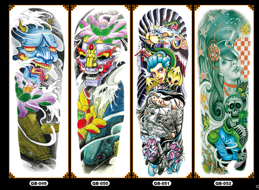 Manga Completa Tatuaje Temporal Impermeable Serie QB - Image 23