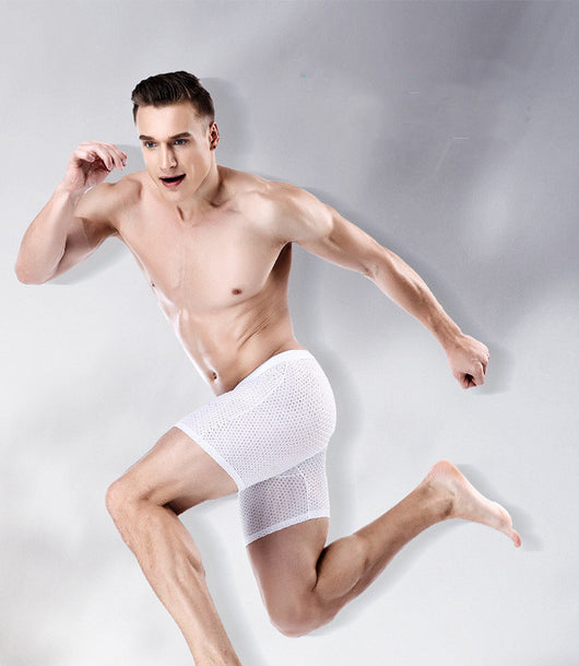 Bóxer Largo Deportivo de Malla Transpirable para Hombre - Image 3