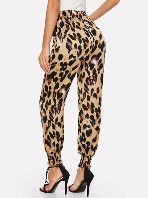 Pantalones de Cintura Elástica con Estampado - Image 3