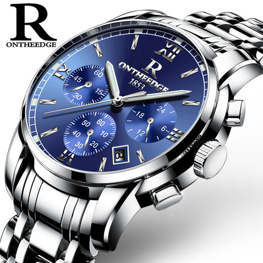 Reloj Multifuncional con Correa de Acero Inoxidable - Image 12