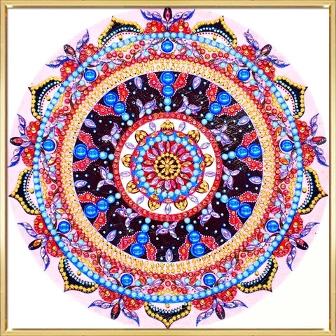 Pintura de Diamantes Mandala Forma Especial DIY - Image 5