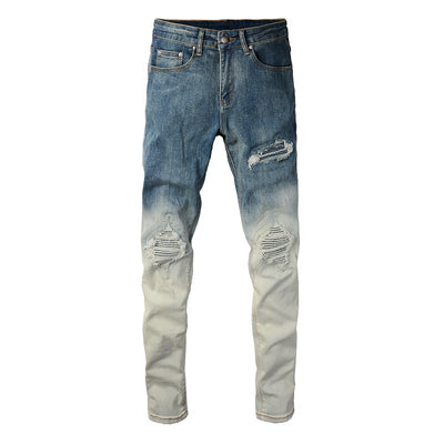 Pantalones Infantiles Retro Degradado Americano - Image 8