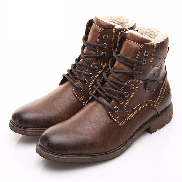 Botas Martin Cálidas para Hombre - Calzado Impermeable para Invierno