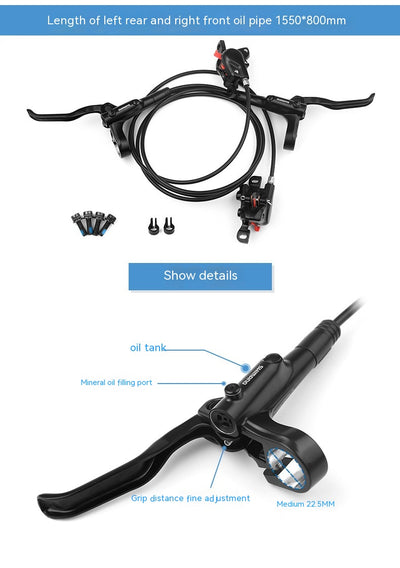Frenos Hidráulicos de Disco MT200 para Bicicleta de Montaña - Image 12