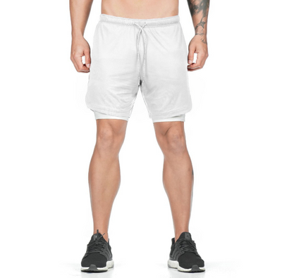 Shorts Joggers 2 en 1 para Hombre - Deportivos con Bolsillos Ocultos y Cierre de Seguridad - Image 17