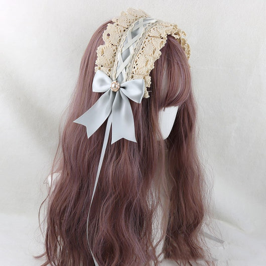 Diadema Lolita de Encaje Estilo Soft Girl Japonés - Image 37