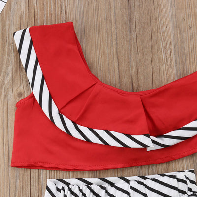 Conjunto Falda y Blazer a Rayas - Image 3