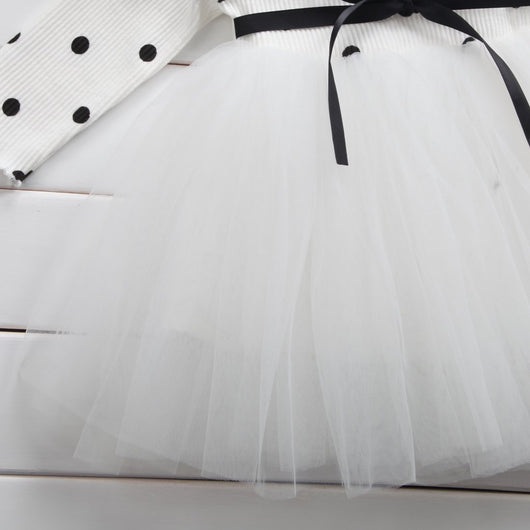 Vestido de Tul Elegante para Bebé Niña - Manga Larga Primavera Invierno - Image 8