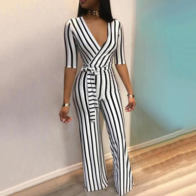 Jumpsuit a Rayas Elegante - Image 3