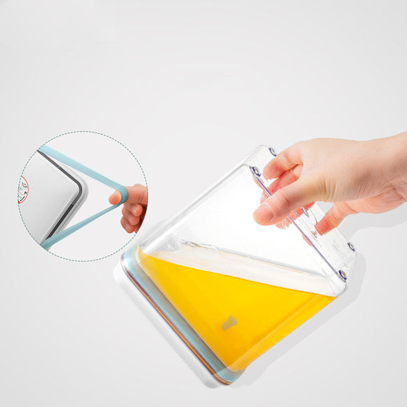 Recipiente Hermético Transparente para Leche en Polvo de Gran Capacidad