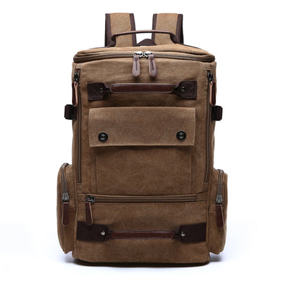 Mochila de Lona con Correa de Hombro - Estilo Casual - Image 3