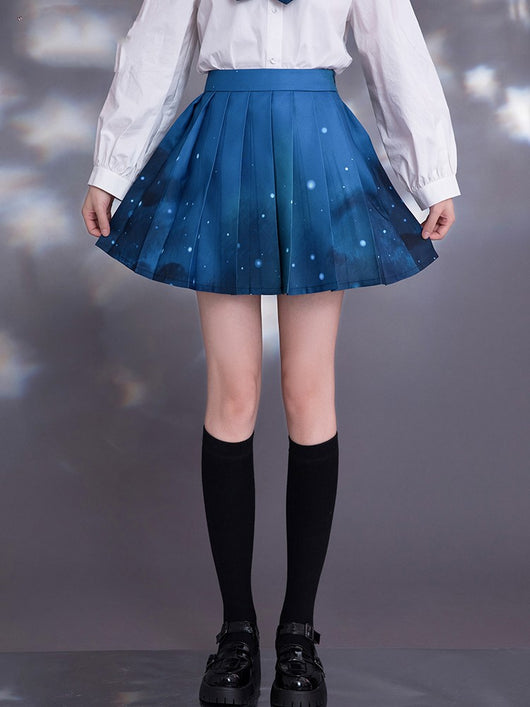 Falda Plisada Corta para Mujer - Colección Otoño
