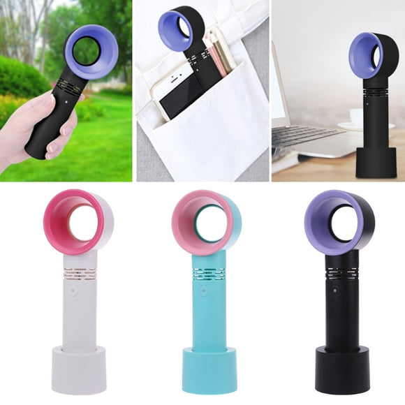 Ventilador Sin Aspas Portátil con Carga USB