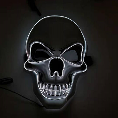 Máscara Calavera LED Luminosa para Halloween - Image 10