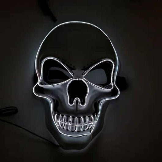 Máscara Calavera LED Luminosa para Halloween - Image 10