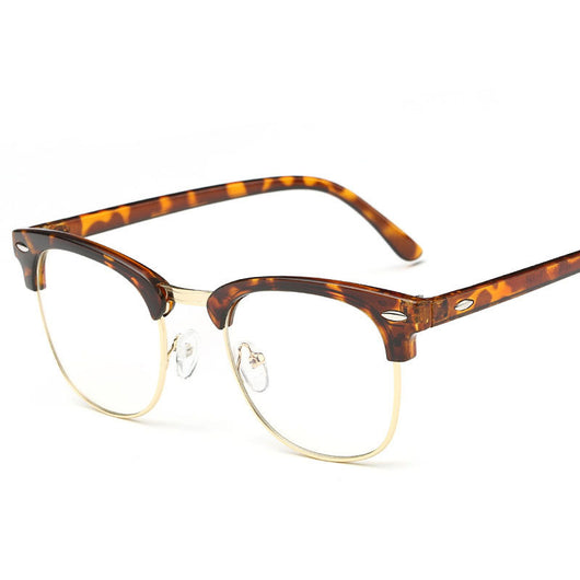 Gafas Metálicas Anti-Radiación con Cadena Trendy - Image 6