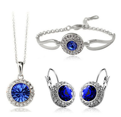 Conjunto de Joyería Fina: Collar y Aretes - Image 8